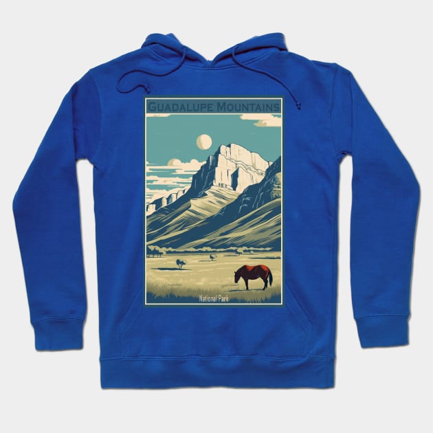 Guadalupe Mountains National Park Hoodie by GreenMary Design